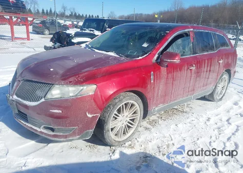 2013 Lincoln Mkt Ecoboost z USA, uszkodzony, nr VIN 2LMHJ5ATXDBL50682